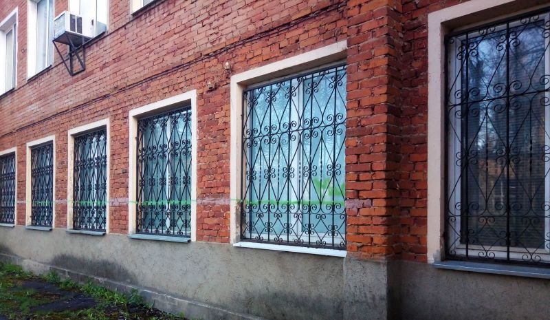 New Windows with Decorative Grilles